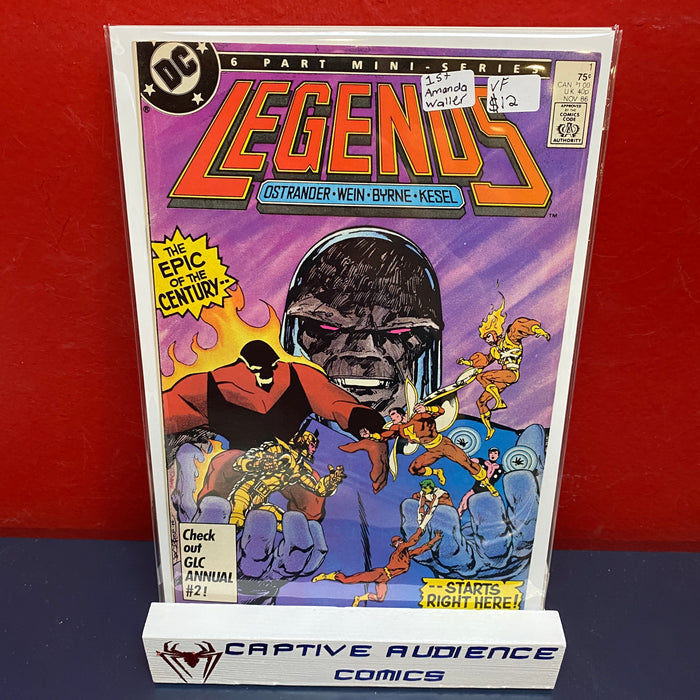 Legends #1 - 1st Amanda Waller - VF