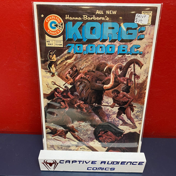 Korg: 70,000 B.C. #1 - FN/VF