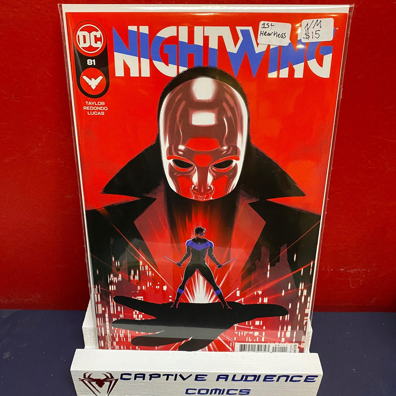 Nightwing, Vol. 4 #81 - 1st Full Heartless - NM